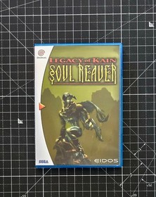 Dreamcast Soul Reaver Legacy of Kain Custom Case - NO Game or Manual