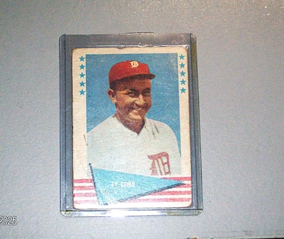 Béisbol Fleer Ty Cobb #14 1961, muy buen estado Foto 1 de 2