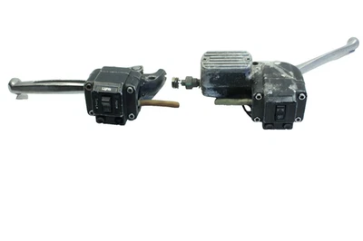 Interruptor de manillar l+r bomba de freno grifo Harley Davidson XL 1000 Sportster Ironhead Foto 1 de 4