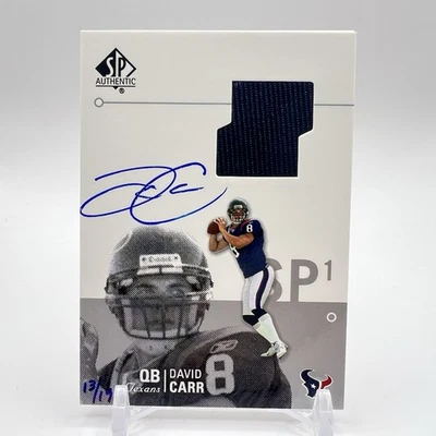 David Carr Upper Deck SP Authentic RPA Buyback /19 #AT1-DC - Image 1 of 3