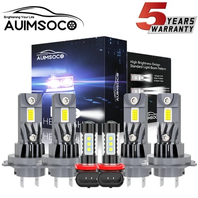 Para BMW 328i 2007-2016 6x bombillas faros LED haz alto/bajo + luces antiniebla 6500K Foto 1 de 4