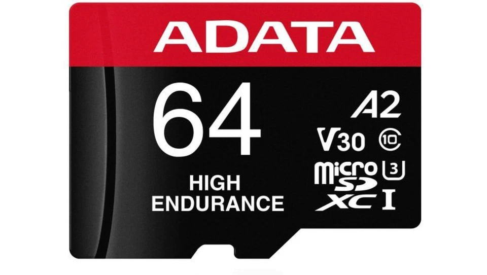 5902887070815 Adata Karta microSD High Endurance 64GB UHS1 U3 V30 A2 100/80MB/s  - Image 1 of 1