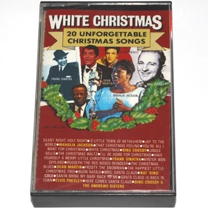 White Christmas 20 Unforgettable Songs (Cassette Tape) Holiday Music TESTED - Picture 1 of 6