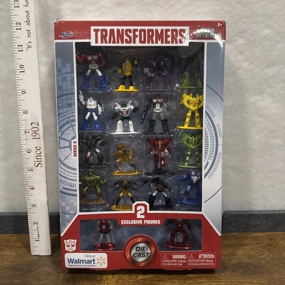 Transformers Metalfigs por Jada Nano, 18 bonecos com 2 exclusivos, série 2 novo na embalagem - Imagem 1 de 2