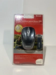 SEALED Microsoft Wireless Notebook Optical Mouse 3000 PC Mac USB  - Picture 1 of 2