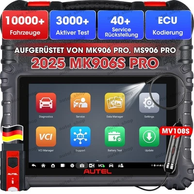 Autel MaxiCOM MK906S PRO ECU Codierung Up von MK906 PRO MS906S Als MK908 II PRO - Bild 1 von 4