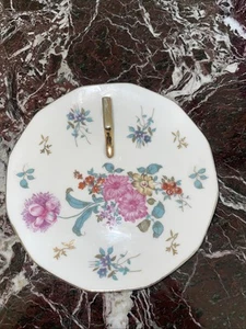 Piatto con zeppa di limone dipinto a mano Royal Crown 33/990 - Foto 1 di 8