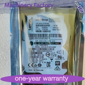 NEW Lenovo Storage 01DC402 01DC406 01DC404 1.8TB 10K SAS 12G HDD Hard Drive - Afbeelding 1 van 4
