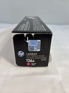 Cartucho de tóner original LaserJet HP 126A magenta CE313A nuevo y sellado - Imagen 1 de 7