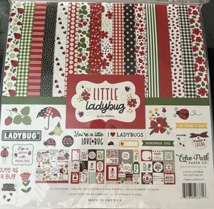 Echo Park 12" x 12" LITTLE LADYBUG collection kit~Beautiful! Quick Ship! - Picture 1 of 1