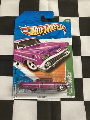 🔥2011 Hot Wheels Pink ‘58 Impala 53/244 - TREASURE HUNT 3/15🔥 - Image 1 of 3