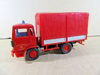 981S Solido SO31016 Iveco Eurocargo Tarpaulin Firefighters 68 Mulhouse 1:60 - Image 1 of 4