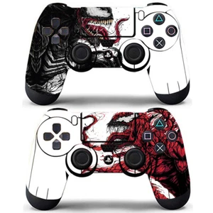 Paquete de 2 pegatinas de piel Marvel Spiderman Venom Aliens Monster Pegatinas de control de PS4 - Imagen 1 de 8