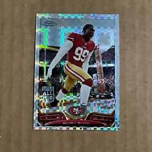 2013 Topps Chrome - #136 Aldon Smith Xfractor Refractor San Francisco 49ers - Picture 1 of 2
