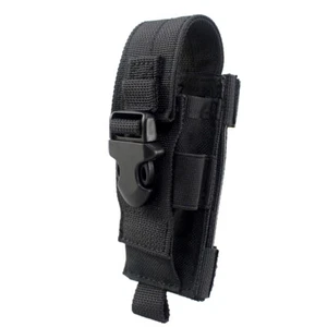 Tactical Molle Sheath Holster Organizer Utility Tool Folding Knife Pouch Holder - Foto 1 di 17
