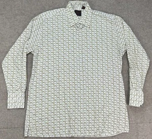 Cigar Couture Men's Button Up Long Sleeve Dress Shirt Size Large - Picture 1 of 12