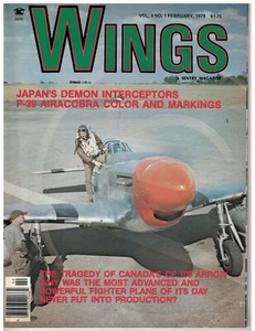 Feb1979 Issue of Wings Magazine P-39 Airacobra - Picture 1 of 1
