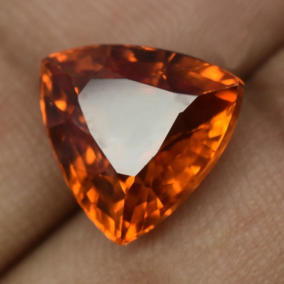 ÓPALO DE FUEGO 10-12 CT NARANJA MEXICANO NATURAL CORTE BILLÓN SUELTO PIEDRA PRECIOSA CERTIFICADA Foto 1 de 4