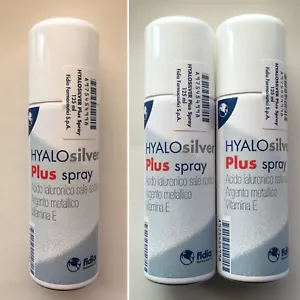 HYALOsilver Plus Spray lesioni cutanee HA+Argento 1 o 2 confez 125ml cad. Fidia - Foto 1 di 7