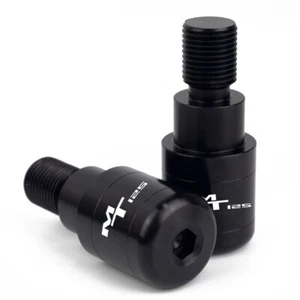 Handlebar Handle Grips End Hand Bar End Cap For Yamaha MT-125 MT125 2014-2022 - Picture 1 of 29