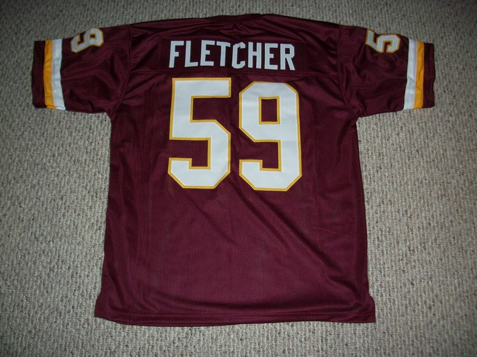 Неподписанная футболка LONDON FLETCHER с нашивкой на заказ из Вашингтона новая размер S–3XL - Изображение 1 из 2