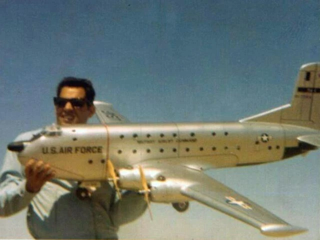 Douglas C-124 Globemaster 82" Wingspan RC Model Airplane Printed Plans Templates - Image 1 of 2