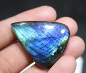 Pear Natural Labradorite Gemstone, Best Quality Semi Precious Loose Cabochon. - Picture 1 of 6