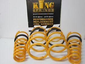 Lowered Front & Rear KING Springs to suit Commodore VE V6 Sedan Models