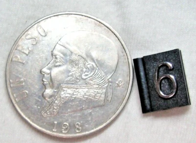 1 PESO ERROR COIN  JOSE MORELOS  198   NOT DATE  FROM MEXICO. R - Image 1 of 3