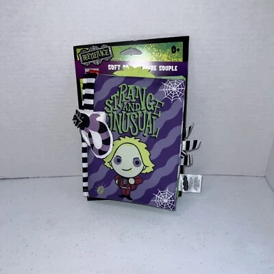 Beetlejuice 2 Extraño e Inusual Softbook Peluche Sensorial Arruga Juguete para Bebés Foto 1 de 4