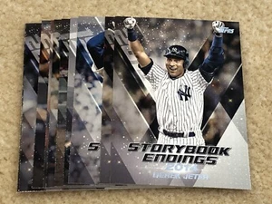 2018 Topps Update Series Storybook Endings Complete 10 Card Set Jeter Rivera - Picture 1 of 3