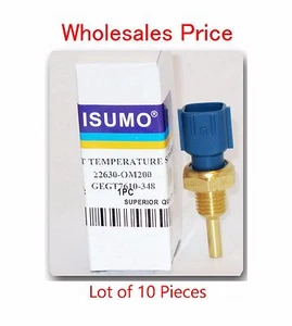 x10 Lot 22630-0M200 Coolant Temperature Sensor Fits: Nissan- Infiniti & Mercury - Picture 1 of 4