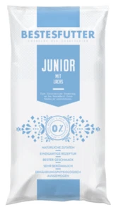 10 kg Bestes Futter Junior mit Lachs - Bild 1 von 2