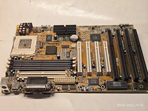 Rare Socket 7 ATX Soyo SY-5XA Motherboard (430TX) + CPU & 128 MB + Bonus - Picture 1 of 10