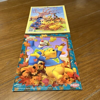 Disney - Winnie The Pooh 20 Piezas Rompecabezas de Cartón y 9 Piezas Rompecabezas de Madera Foto 1 de 4