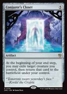 Conjurer's Closet - Aetherdrift Commander (DRC) - (Near Mint NM) - Picture 1 of 1