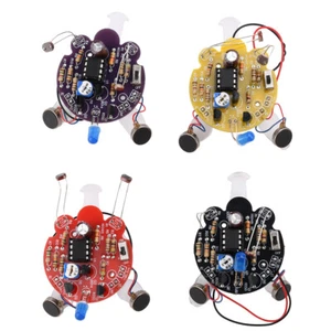 LED Photosensitive Sensor Mobile Robot Kit DIY Electronic Soldering Practice Kit - Picture 1 of 19