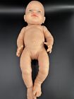 Vintage Berjusa Approx 15 Inch Newborn Baby Doll Life Like Anatomically Correct