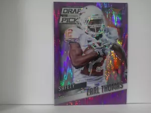 2015 Panini Prizm Collegiate Draft Picks Purple Flash /99 Earl Thomas #38 - Bild 1 von 2