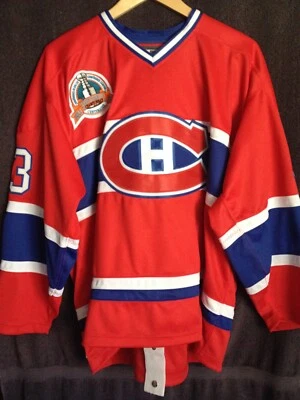 Camiseta MDF Montreal Canadiens Patrick Roy Carrera Estadísticas Homenaje Talla 56 Foto 1 de 4