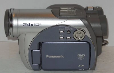 Panasonic VDR-M53PP Compact DVD Video Movie Camera Camcorder PARTS OR REPAIR - Image 1 of 4