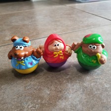 Playskool Weebles Little Red Riding Hood Wolf & Woodsman