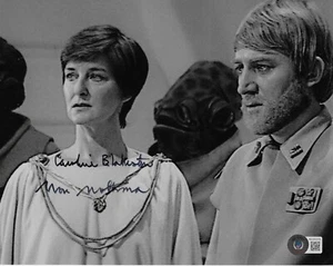 CAROLINE BLAKISTON Signed 8x10 Photo Mon Mothma Star Wars Beckett BAS COA - Picture 1 of 1