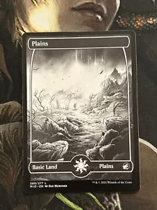 Plains Basic Full Art Land Glossy White Midnight Hunt MTG 269 Japanese Print - Picture 1 of 2