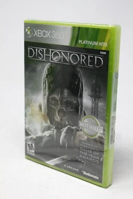 Dishonored - Platinum Hits - Xbox 360 Bethesda Action Adventure - New Sealed - Image 1 of 4
