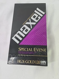 Maxwell High Grade T-120 6 Hour VHS - Picture 1 of 6