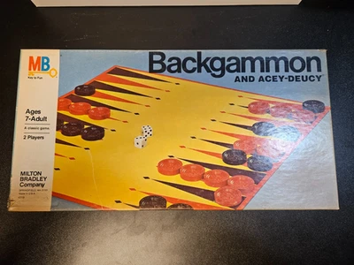 Backgammon And Acey-Deucy - Vintage - Complete - READ - Image 1 of 3