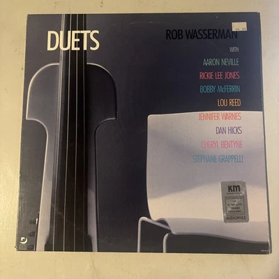 Rob Wasserman - Duets - 1988 Original Vinyl LP ~ MCA-4213l - Image 1 of 4