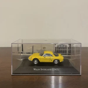1:43 IXO WILLYS INTERLAGOS 1963 Alloy Car Yellow  Model New in Box! - Picture 1 of 12