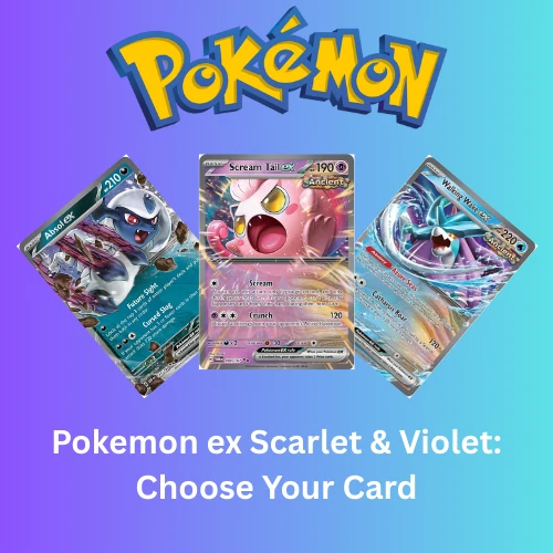 Pokemon ex Choose Your Card Double Rare SV English Near Mint - Image 1 of 1